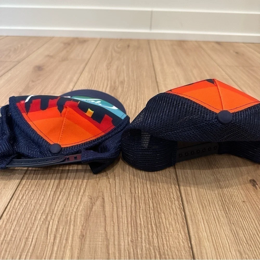 USA Triathlon National Championship Hat Set 2-Pack Performance Running Caps